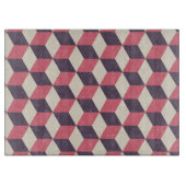 Planche À Découper motif de cubes 3d (Devant)