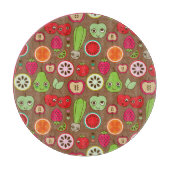 Planche À Découper Motif de cuisine de fruit (Devant)