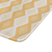 Planche À Découper Motif de diamant jaune (Coin)