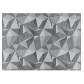 Planche À Découper Motif de diamant - polygone abstrait (Devant)