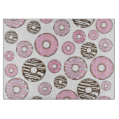 Planche À Découper Motif De Donuts, Donuts Roses, Donuts Blancs (Devant)