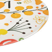 Planche À Découper Motif de Fiesta de fruits tropicaux (Coin)