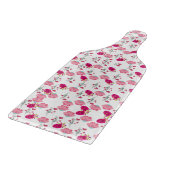 Planche À Découper Motif de fleurs roses (Coin)
