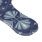 Planche À Découper Motif de formes géométriques bleues (Coin)