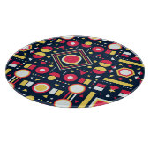 Planche À Découper Motif de formes géométriques multicolores (Coin)