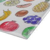 Planche À Découper Motif de fruits (Coin)