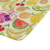 Planche À Découper Motif de fruits (Coin)