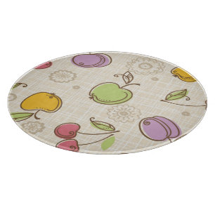Planche À Découper Motif de fruits