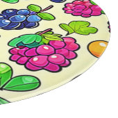 Planche À Découper Motif de fruits à baies (Coin)