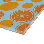 Planche À Découper Motif de fruits orange (Coin)