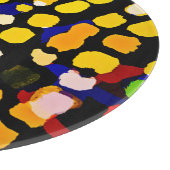 Planche À Découper Motif de jeu de couleurs expressives (Coin)