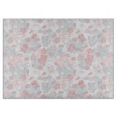 Planche À Découper motif de kawaii avec le griffonnage (Devant)