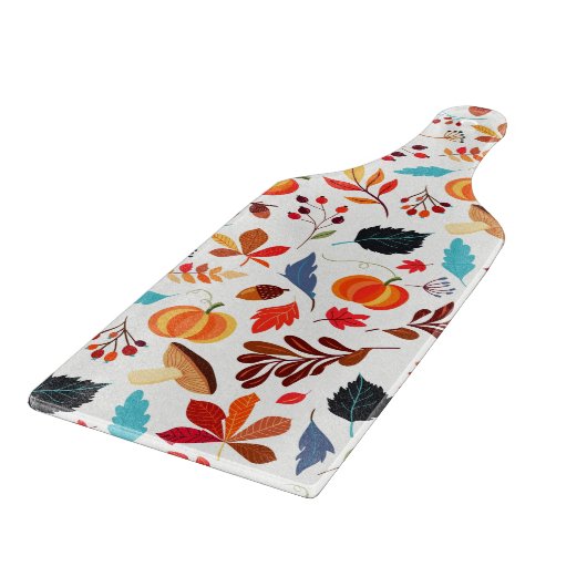 Planche À Découper Motif de la Commission de coupe d'automne (Coin)