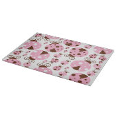 Planche À Découper Motif De Ladybugs, Mignons Ladybugs, Pink Ladybugs (Coin)