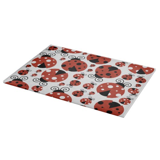 Planche À Découper Motif De Ladybugs, Mignons Ladybugs, Red Ladybugs (Coin)