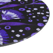 Planche À Découper Motif de l'aquarelle Abstraite (Coin)