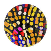 Planche À Découper Motif de lecture couleur expressif (Devant)