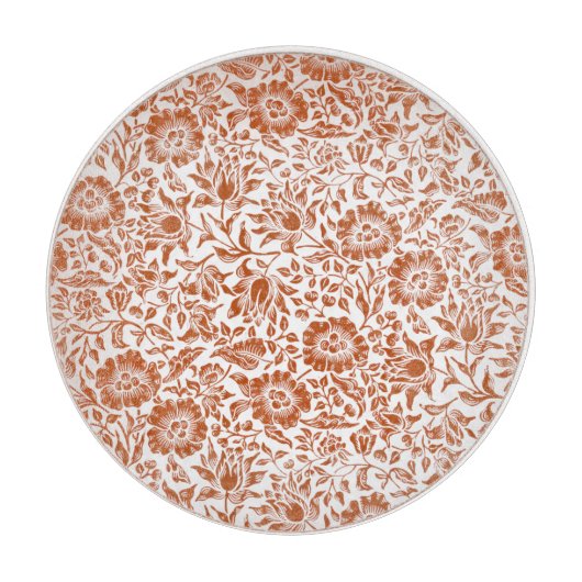 Planche À Découper Motif de Mauve de William Morris : Fleur de Terrac (Devant)