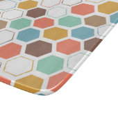 Planche À Découper Motif de module de ruche d'abeille (Coin)