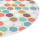 Planche À Découper Motif de module de ruche d'abeille (Coin)