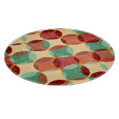 Planche À Découper Motif de mosaïque circulaire, illustration géométr (Coin)