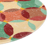 Planche À Découper Motif de mosaïque circulaire, illustration géométr (Coin)