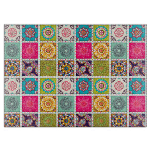 Planche À Découper Motif de mosaïque marocaine