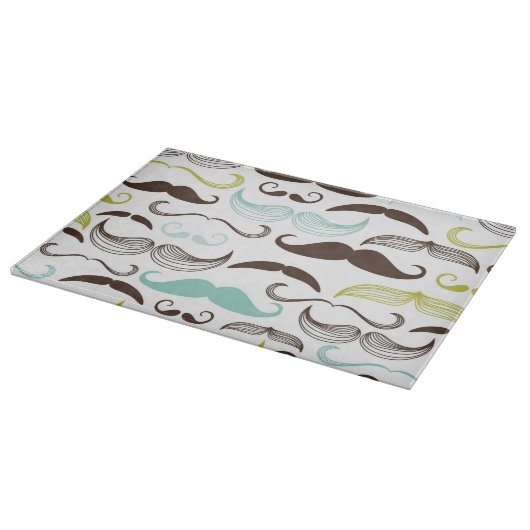 Planche À Découper Motif de moustache, rétro style 2 (Coin)