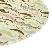 Planche À Découper Motif de moustache, rétro style 4 (Coin)