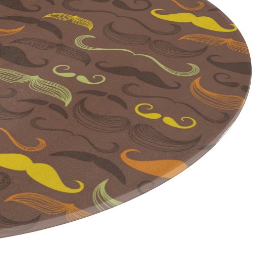 Planche À Découper Motif de moustache, rétro style 5 (Coin)