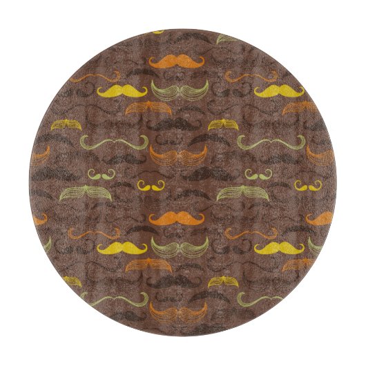 Planche À Découper Motif de moustache, rétro style 5 (Devant)