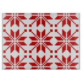 Planche À Découper Motif de Noël des flocs de neige de Noël (Devant)