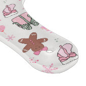 Planche À Découper Motif de Noël rose (Coin)