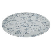 Planche À Découper Motif de nourriture (Coin)