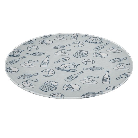 Planche À Découper Motif de nourriture (Coin)