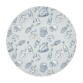 Planche À Découper Motif de nourriture (Devant)
