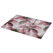 Planche À Découper Motif de palme Ethereales rosé (Coin)