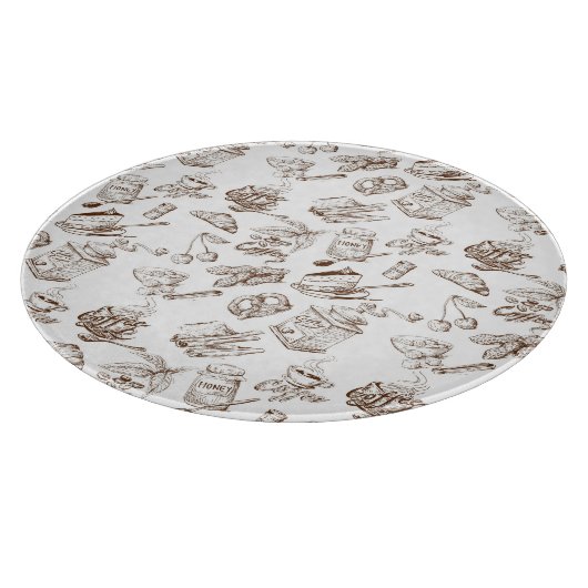 Planche À Découper Motif de papier (Coin)