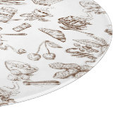 Planche À Découper Motif de papier (Coin)