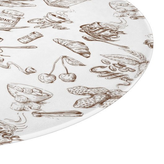 Planche À Découper Motif de papier (Coin)