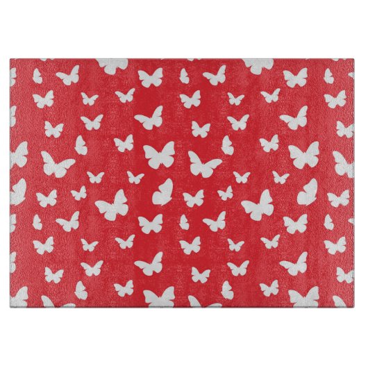 Planche À Découper Motif de papillon (Devant)