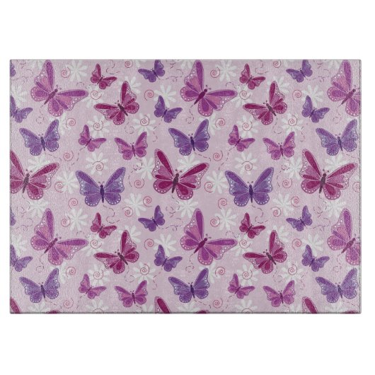 Planche À Découper motif de papillon 3 (Devant)