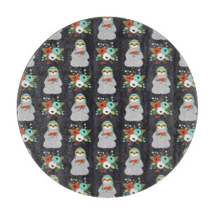 Planche À Découper Motif de paresse de pastèque