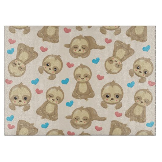 Planche À Découper Motif De Parfums, Mignons Parfums, Coeurs (Devant)