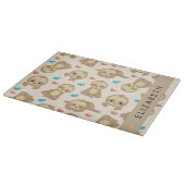 Planche À Découper Motif De Parfums, Mignons Parfums, Coeurs, Votre N (Coin)