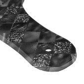 Planche À Découper Motif de Parties scintillant moderne Monogramme Bl (Coin)