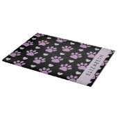 Planche À Découper Motif De Pâtes, Pâtes Lilac, Coeurs, Votre Nom (Coin)