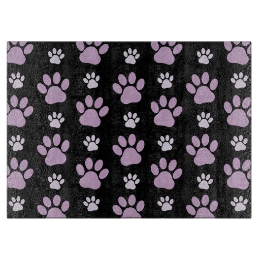 Planche À Découper Motif De Pâtes, Pâtes Lilac, Pâtes De Chien, Empre (Devant)