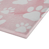 Planche À Découper Motif De Pâtes, Patrouilles Blanches, Aquarelles,  (Coin)