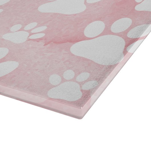 Planche À Découper Motif De Pâtes, Patrouilles Blanches, Aquarelles, (Coin)